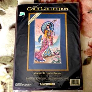Dimensions Gold Collection Cherry Blossom Beauty
